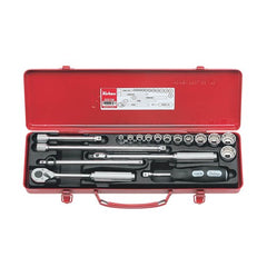 Koken - 18pc 3/8" Drive 12 Point Socket Set (6mm - 22mm) | KO3221M