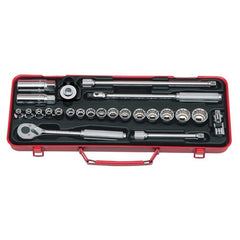 Koken - Socket Set 3/8" Drive 6 Point & S/plug Sockets 24pcs | KO3275