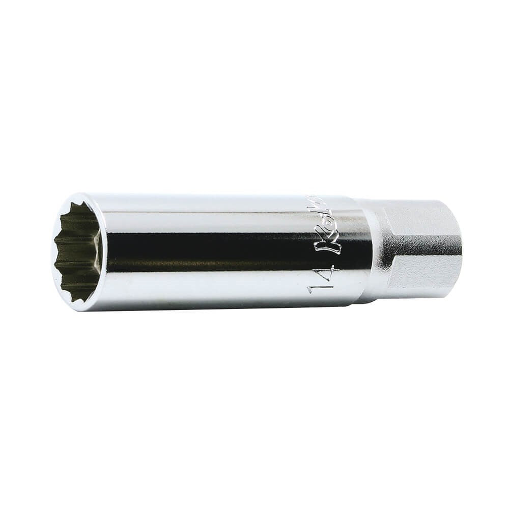 Koken - 3/8" Drive 16mm Sparkplug Socket with Magnet - 5/8" AF - 12 Point