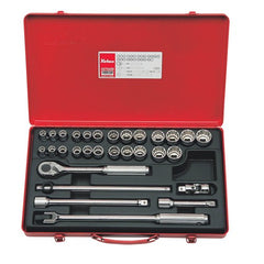 Koken - 30pc 1/2" Drive AF-met Socket Set (12 Point) | KO4273AM