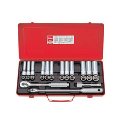 Koken - 27pc 1/2" Drive Standard & Deep Socket Set (12 Point) | KO4277