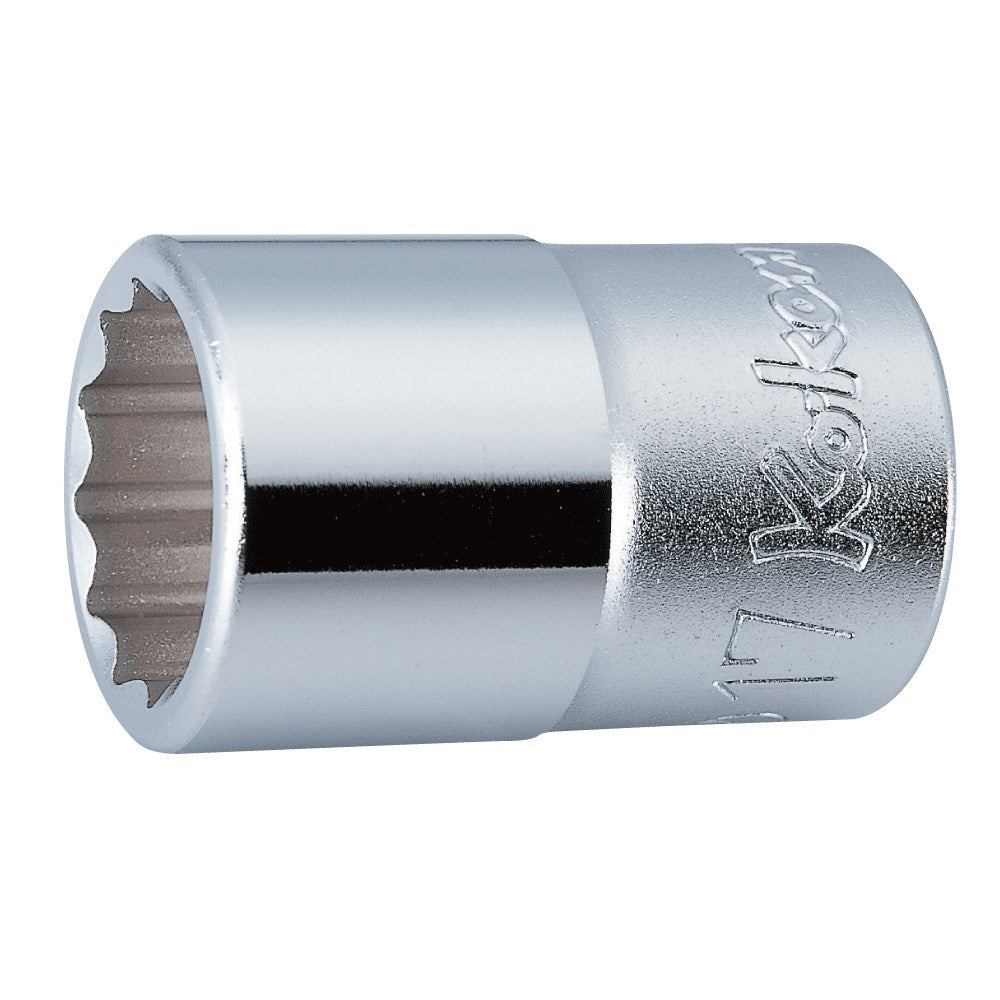 Koken - 1/2" Drive 15mm Socket - 12 Point