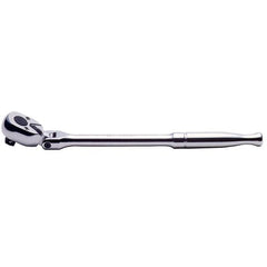 Koken - 1/2" Drive Flexible Ratchet - Polished Handle - 24 Gear | KO4774P