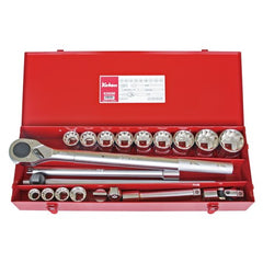 Koken - Socket Set 3/4" Drive 12 Point 21-50mm (20pcs) | KO6260M