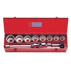 Koken - Socket Set 12 Point 35-63mm (12pcs) | KO8200M
