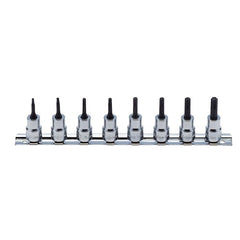 Koken - 8pc 3/8" Drive Torx Socket Set (t10-t45) On Rail | KORS3025/8-L50