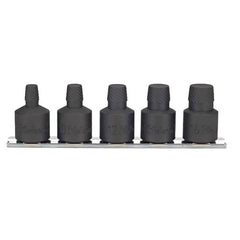 Koken - 5pc 1/2" Drive Bolt Twister Set (8mm - 16mm L37mm) On Rail | KORS4129/5-L37