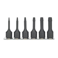 Koken - 5pc 1/2" Drive Bolt Twister Set (8mm - 16mm L75mm) On Rail | KORS4129/5-L75