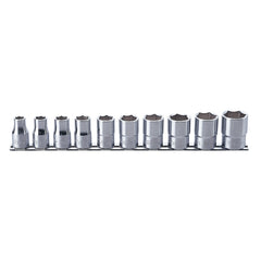 Koken - Socket Set 1/2" Drive 3/8-15/16af On Rail