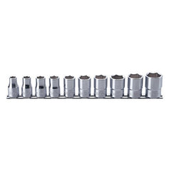 Koken - Socket Set 1/2" Drive 3/8-15/16af On Rail | KORS4400A/10