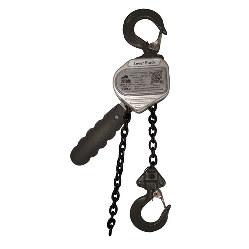 Beaver - Lever Block Beaver 3S 500kg 1.5M  Aluminium Gunmetal | 506050
