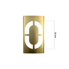 Dy-Mark - Interlocking Stencil 0-9 50mm | 13700050