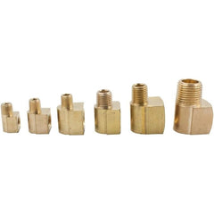 AIP - Flare Conn. Inverted Brass Elbow 45deg Male NPT - 1/4" (t) X 1/8" | 33-360-004-002 | BF59450402