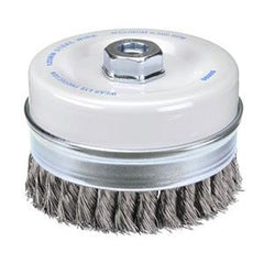 Bordo - 125mm 1 Row 0.50mm Twist Knot Cup Brush | 5100-125-3.5