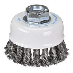 Bordo - 70mm 1 Row 0.50mm Twist Knot Cup Brush | 5100-70-3.5