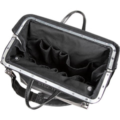 Klein Tools - 16IN BLK CNVS BAG WITH SHOULDER STRAP | A-510216SPBLK