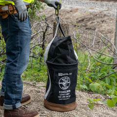 Klein Tools - FLAME-RESISTANT TOP CLOSING CANVAS BCKET | A-5104CLRFR