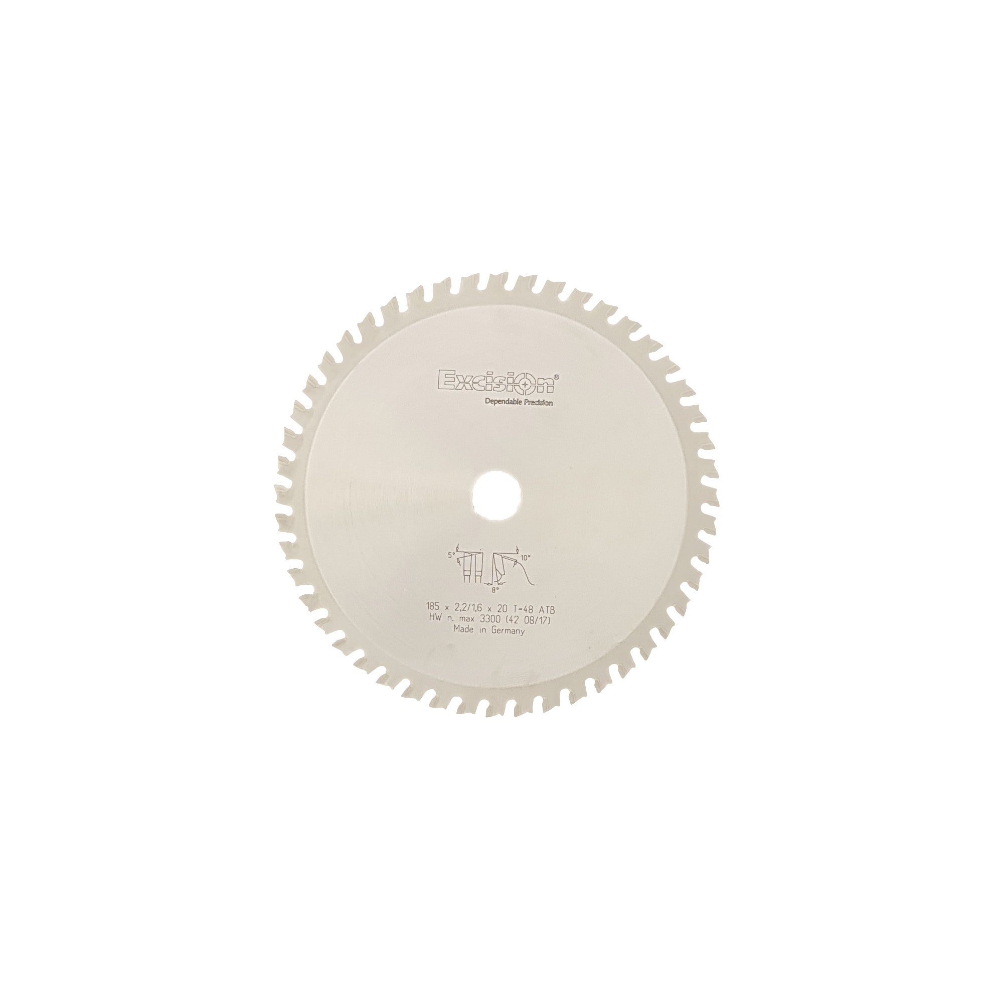 Excision - 185 x 2.2/1.6 x 20 x 48T TCT Dry-Cut Blade | 5111822048