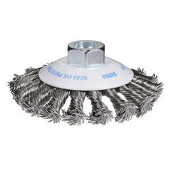 Bordo - 100mm 1 Row 0.50mm Twist Knot Bevel Brush | 5112-100-3.5