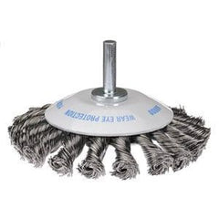 Bordo - 115mm 1 Row 0.50mm Twist Knot Bevel Brush | 5112-115-3.5