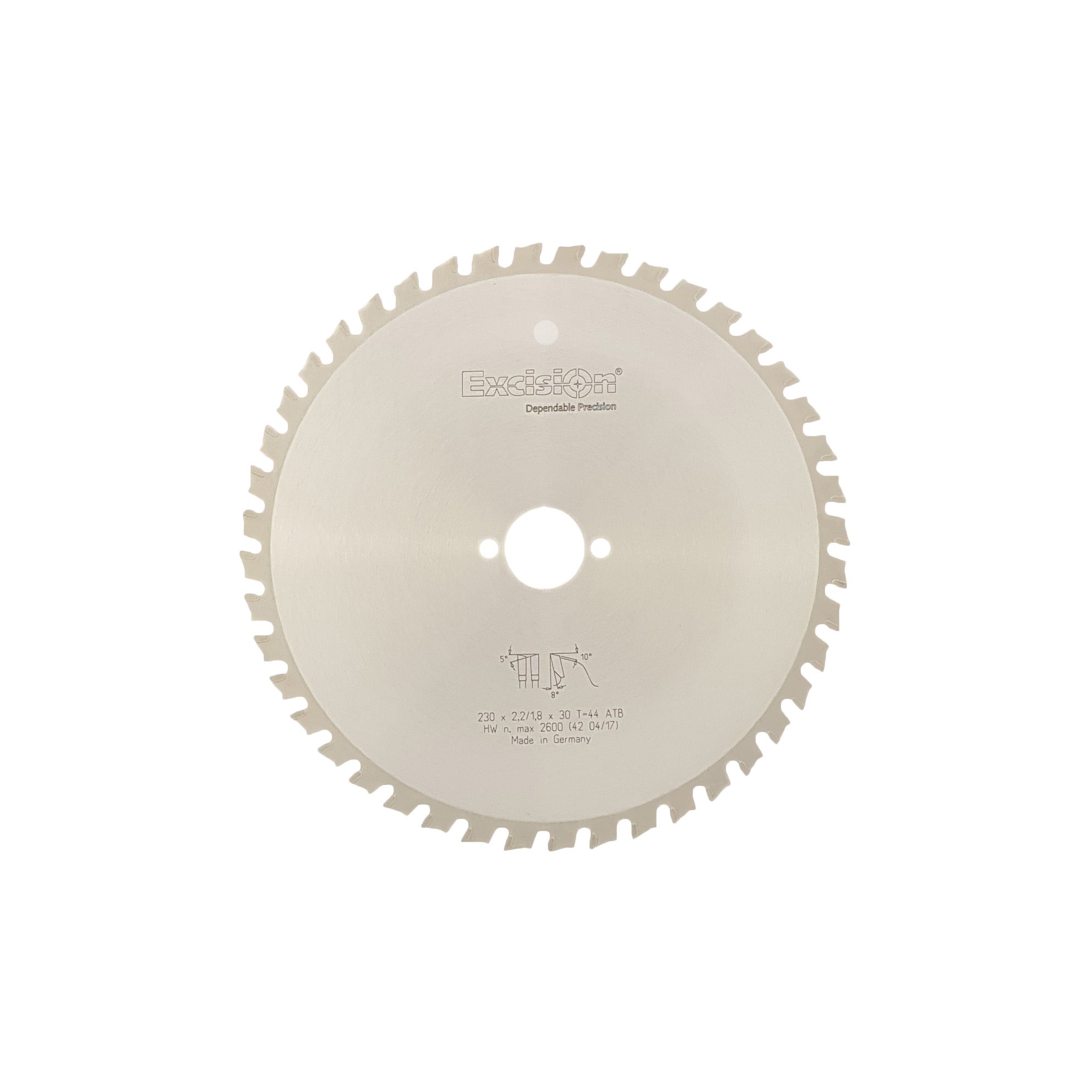 Excision - 230 x 2.2/1.8 x 30 x 44T TCT Dry-Cut Blade | 5112303044