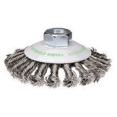 Bordo - 115mm 0.50mm Twist Knot Bevel Brush | 5113-115-3.5