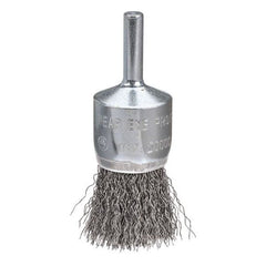 Bordo - 25mm 0.3mm Steel Wire High Speed Crimp Wire End Brush | 5114-25.3