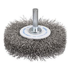 Bordo - 50mm 0.3mm Steel Wire High Speed Crimp Wire Wheel Brush | 5116-5017.3