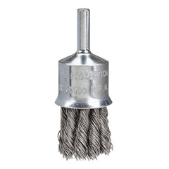 Bordo - 25mm 0.5mm Steel Wire High Speed Twist Knot End Brush | 5119-25.5