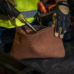 Klein Tools - ZIPPER BAG LEATHER | A-5139L