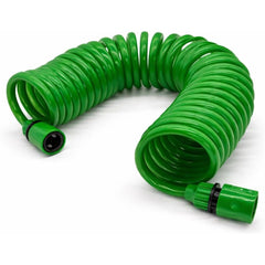 IFS Lawn Flex Garden Hose Coil with Plastic Fittings