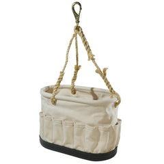 Klein Tools - CANVAS BUCKET 41 POCKET OVAL BUCKET WITH SWIVEL SNAP | A-5152S