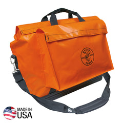 Klein Tools - LRG ORANGE VINYL TOOL BAG | A-5181ORA