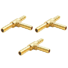 AIP - Hosetail Tee Brass - 3/16" H/t X | 22-314-003 | BFP1403