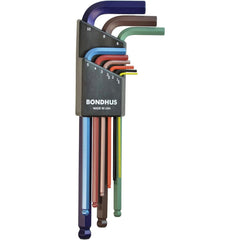 Bondhus - Set9 Colorgrd Ball End L-Wr 1.5-10mm | BD69499