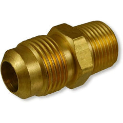 Hardie Hose - Straight Through Coupling Brass 1/4" Male Adaptor | HQC-STB-04PM