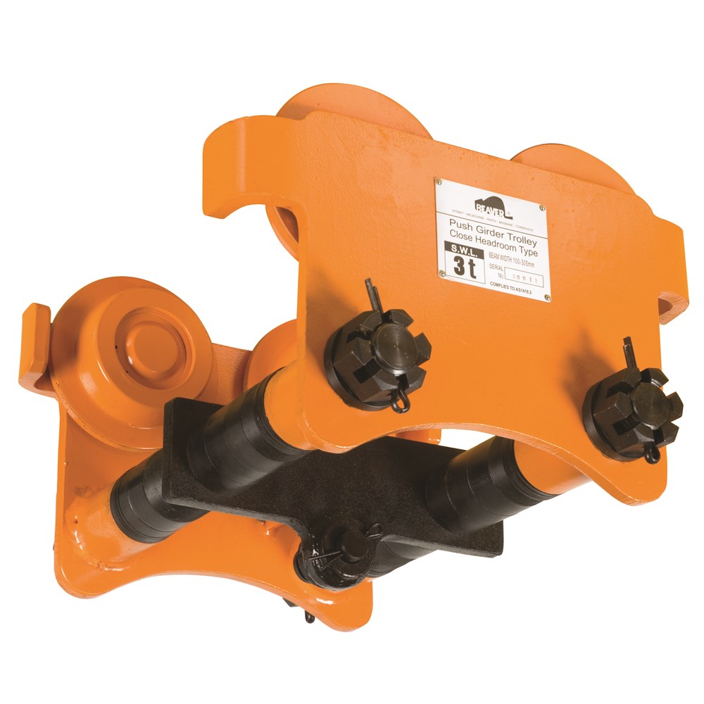 Beaver - Girder Trolley Beaver Push 2 BOLT 64-203mm 1t | 522010SC