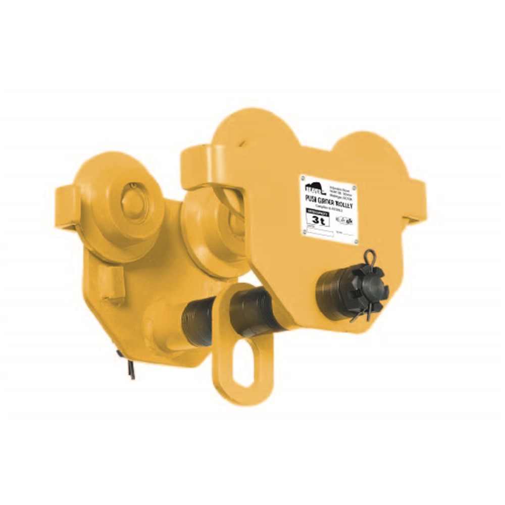 Beaver - Girder Trolley Beaver Push Yellow 100-305mm 3t | 522030S