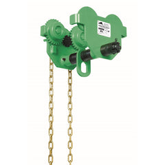 Beaver - Girder Trolley Beaver Geared Green 88-203mm 2t | 523020S