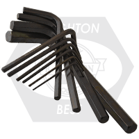 Brighton Best - 1/16" TO 3/8" - IMPERIAL SHORT ARM HEX KEY SET 10PC | 527529