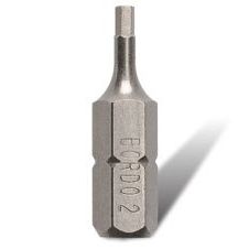 Bordo - 2mm Hex 25mm Insert Bit | 5300-HX2X25