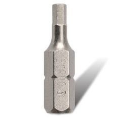 Bordo - 3mm Hex 25mm Insert Bit | 5300-HX3X25