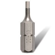 Bordo - 1/8" In-hex 25mm Insert Bit (pkt 10) | 5300-ih1/8x25
