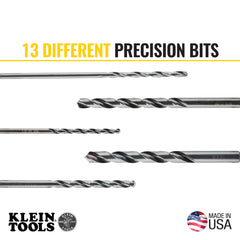 Klein Tools - DRILL BIT SET 13 PIECE HSS | A-53002