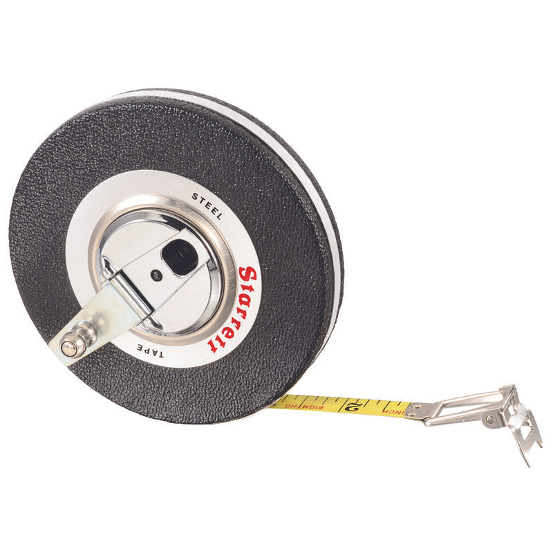 Starrett - StarrettExact Long Tape, Closed Reel, Diameter Steel Blade 3/8 | 530JT-50