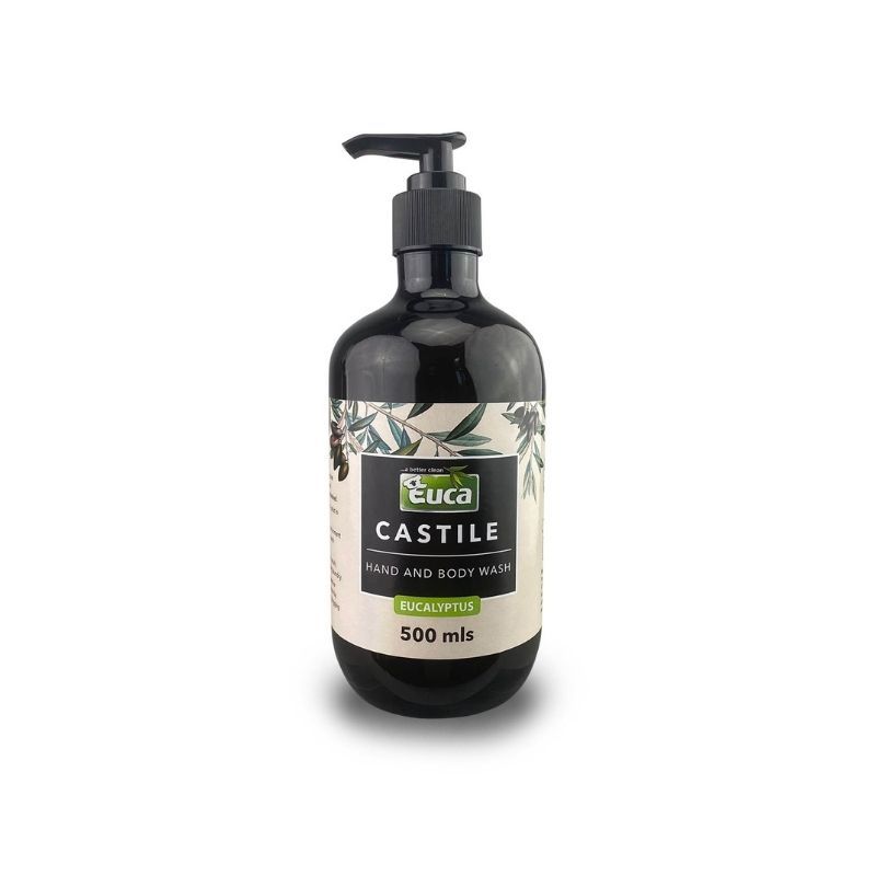 Euca  - CASTILE EUCALYPTUS H&B WASH 500ML PUMP | 532C