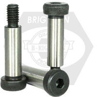 Brighton Best - M8-M6x90 MM - METRIC CLASS 12.9 SOCKET SHOULDER SCREW THERMAL BLACK OXIDE ISO 7379 | 537137