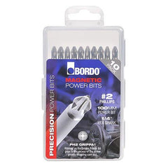 Bordo - #2 Grippa¬Æ 100mm Power Bit 10 Pack | 5400-PH2GX100T