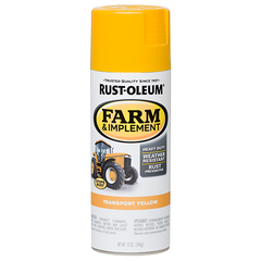 Rust-Oleum  - Farm & Implement Transport Yellow - Spray 340g | 280145