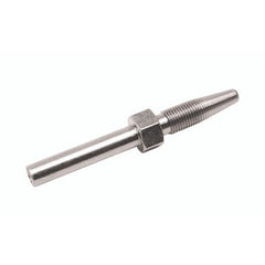Alemlube - 8.3mm Straight Hose End Stud - 30mm Long | 5500304G